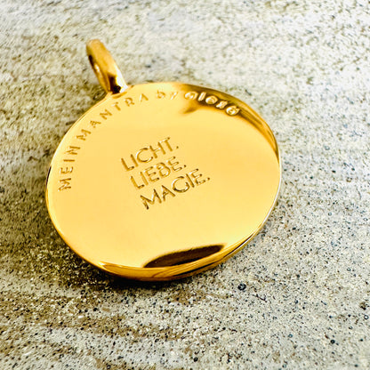 Mandala "LICHT. LIEBE. MAGIE."- Anhänger