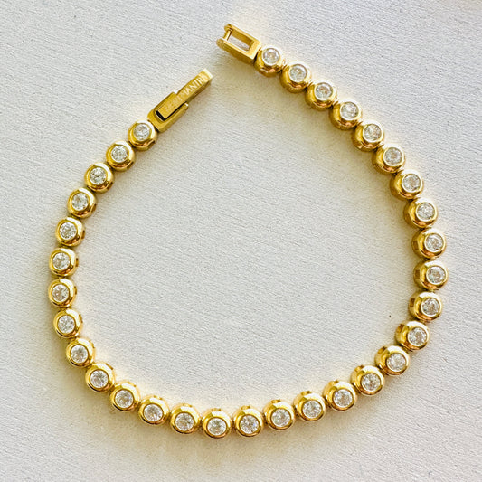 Tennisarmband mit CZ Zirkonia